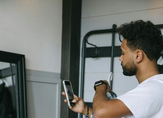 man determine clothing to wear for situation